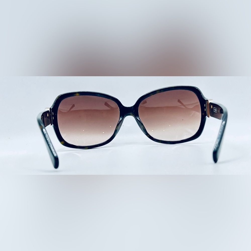 Coach S8013 Tortoise Oval Sunglasses Frames Only - Picture 6 of 8